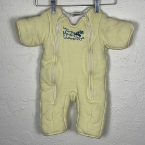 Baby Merlins Magic Sleepsuit Large 6-9 Month Sleepsack Swaddle Transition Yellow
